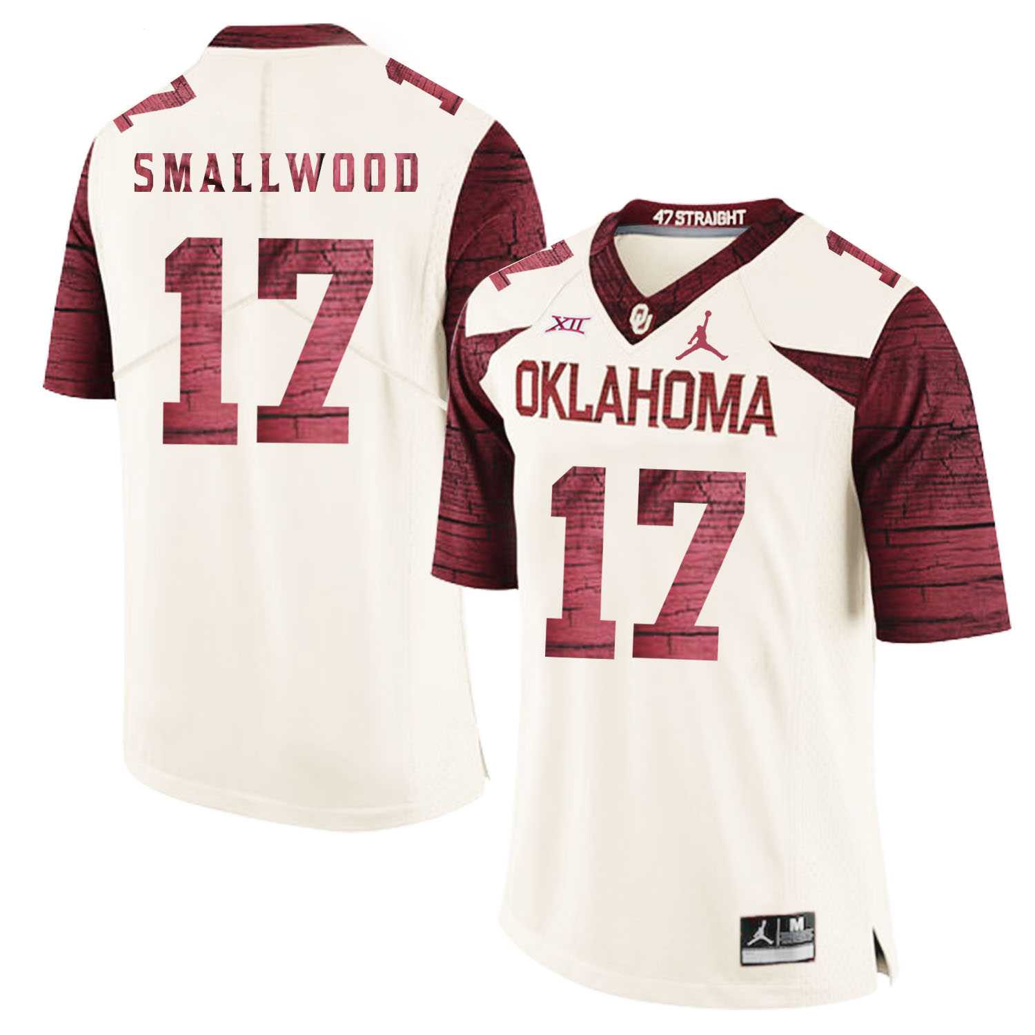Oklahoma Sooners 17 Jordan Smallwood White 47 Game Winning Streak College Football Jersey Dzhi,We sell and wholesale Oklahoma Sooners 17 Jordan Smallwood White 47 Game Winning Streak College Football Jersey Dzhi on line form chian!
